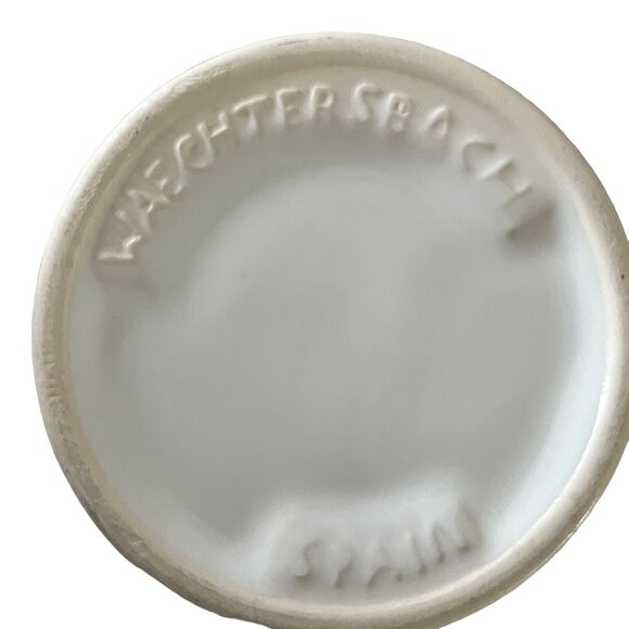 Waechtersbach Coffee Mugs Set of 4 Christmas Holly White Ceramic Holiday Green - Picture 10 of 11